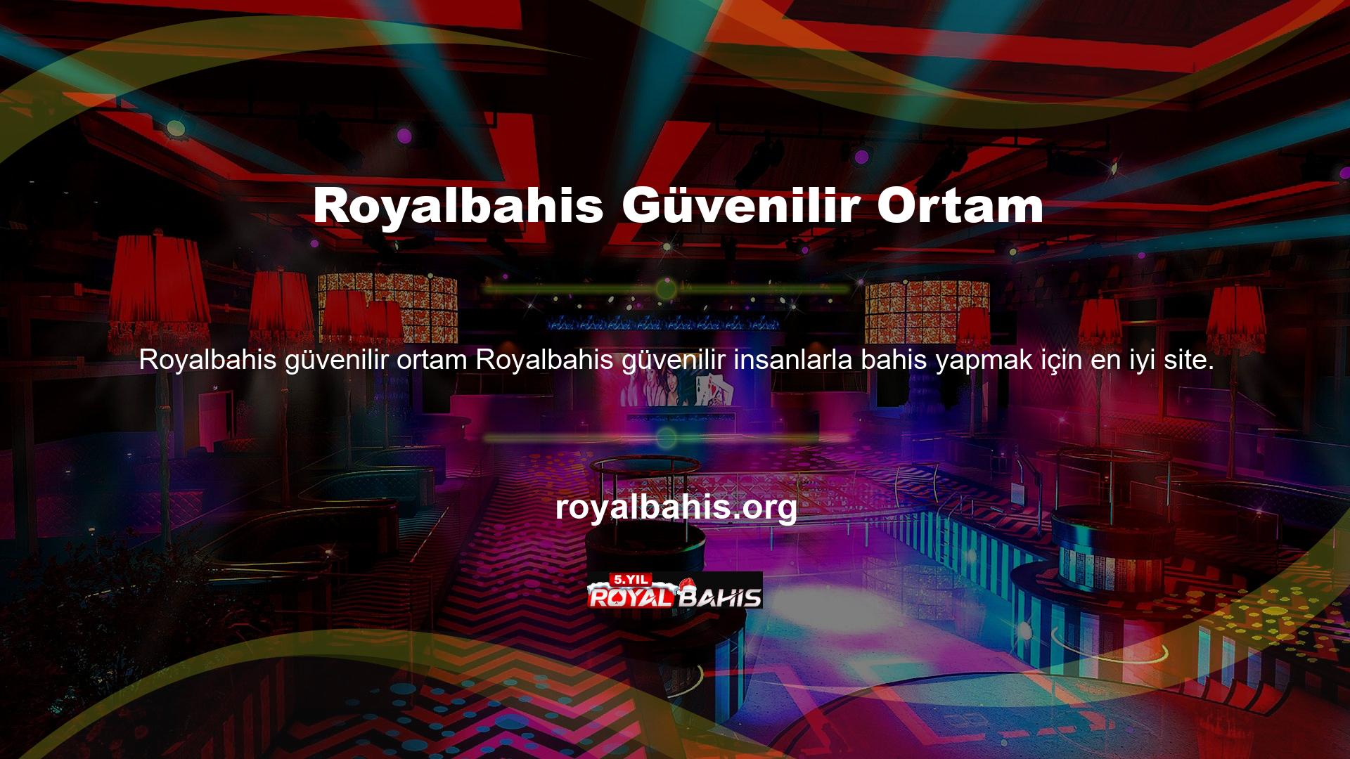 Royalbahis kullanmak için hesabınıza giriş yapmanız gerekir